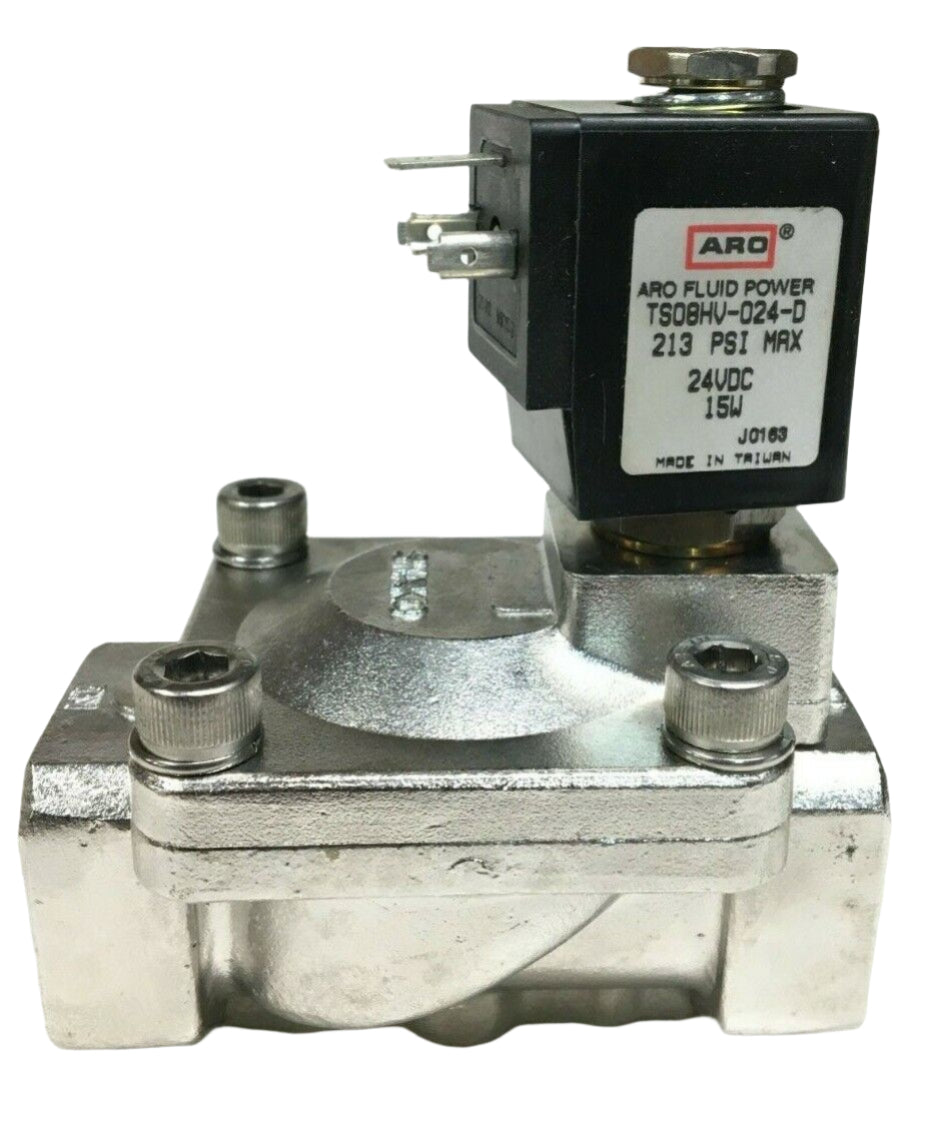 TS04EV-024-D VALVE 304SST ECCN 2B9992-WAY VLV,SS,PIL,VITON | ARO (Ingersoll-Rand)