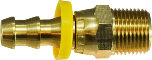 Male Swivel Push on Hose Barb