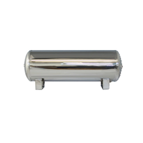AIRTANK 3Gl 5Port Stainless Steel 1 3/8" end 1 1/2" end 2 1/4" 1 1/4"