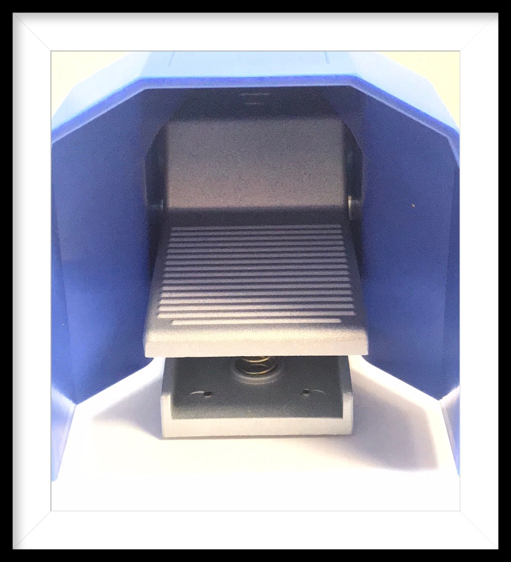 Covered Foot Pedal - 2 Position Spring Return 1/4” NPT Ports