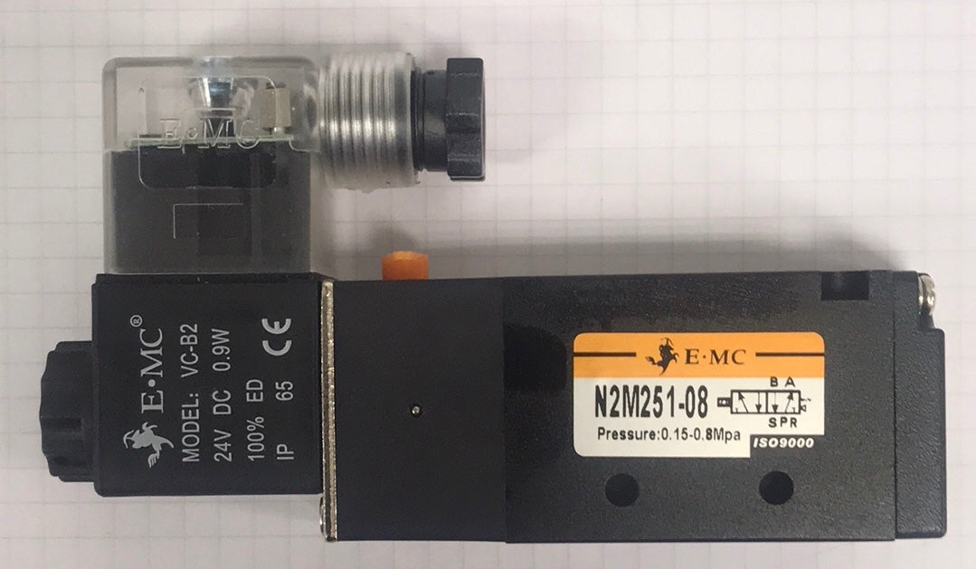 EMC 1/4” NPT 5/2 Directional Solenoid Valve