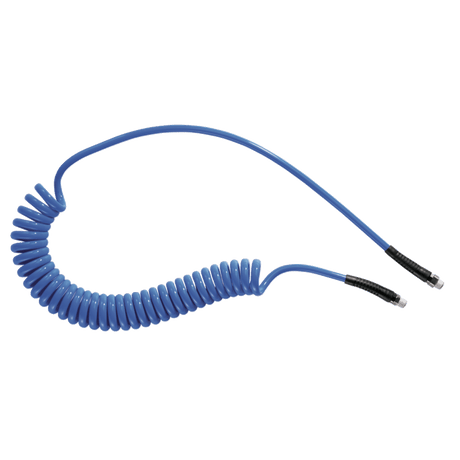 Spiral Hose With Fixed and Rotating Fittings