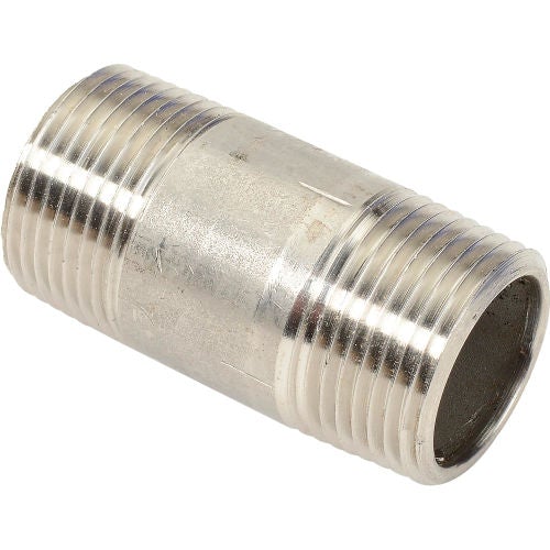 1/4" Stainless Steel Pipe Nipple