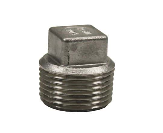 Stainless Steel Threaded Plug