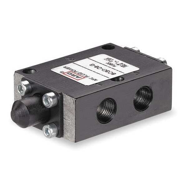 ARO 1/8" NPT, 3 Way, 2 Position Manual Air Control Valve