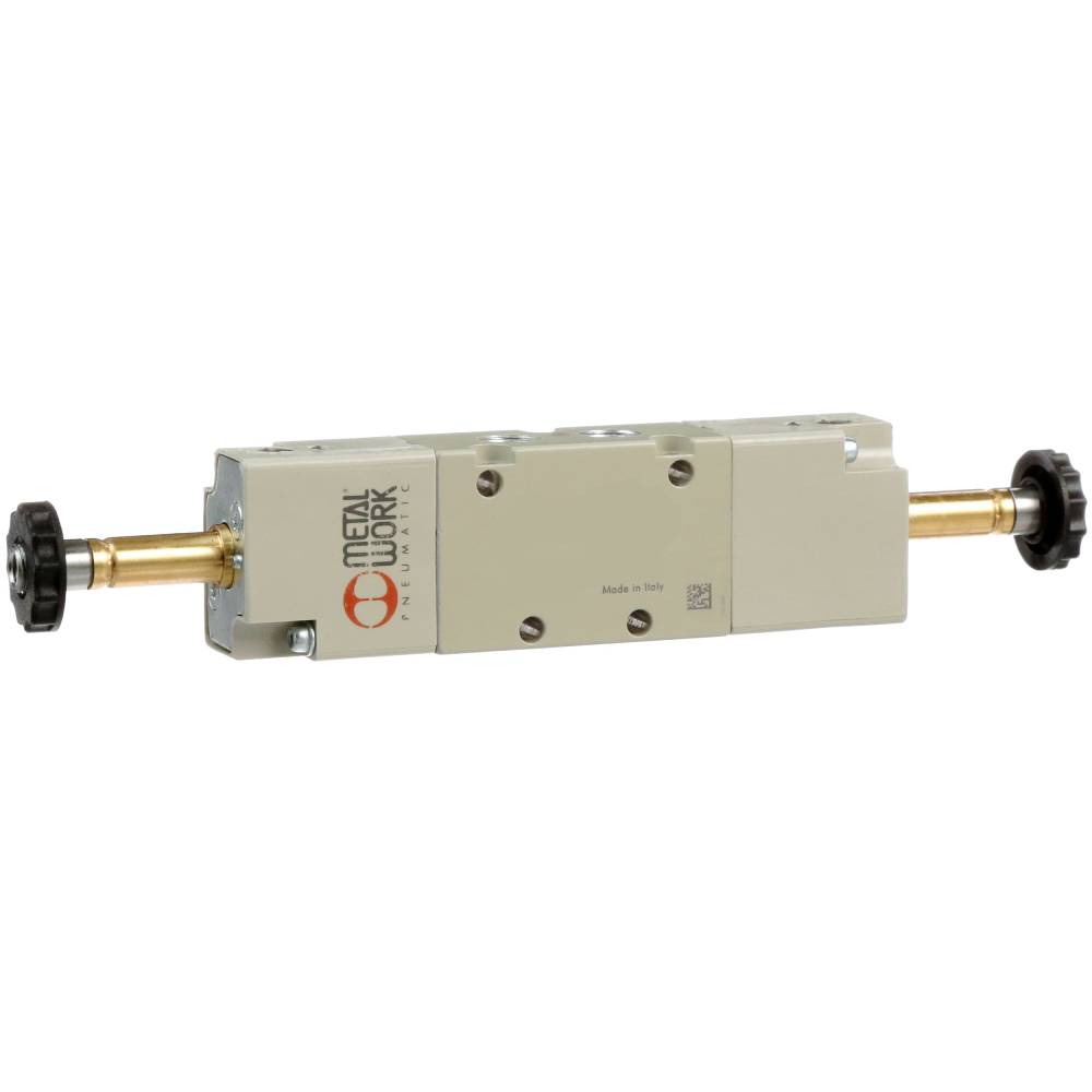 1/4" 5/3 CENTER OPEN DOUBLE SOLENOID 70 SERIES VALVE