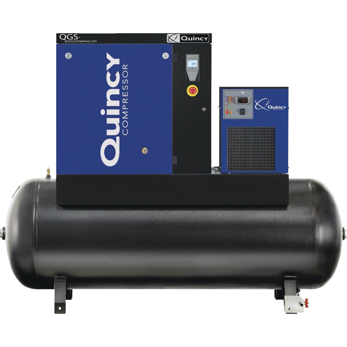 Quincy 7.5-HP Screw Compressor (230 Volt Single Phase)