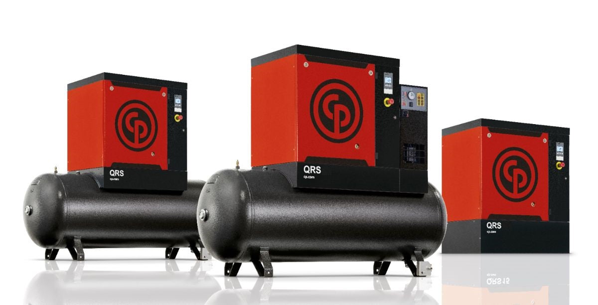 QRS 10 HP Rotary Screw Air Compressor | Chicago Pneumatic