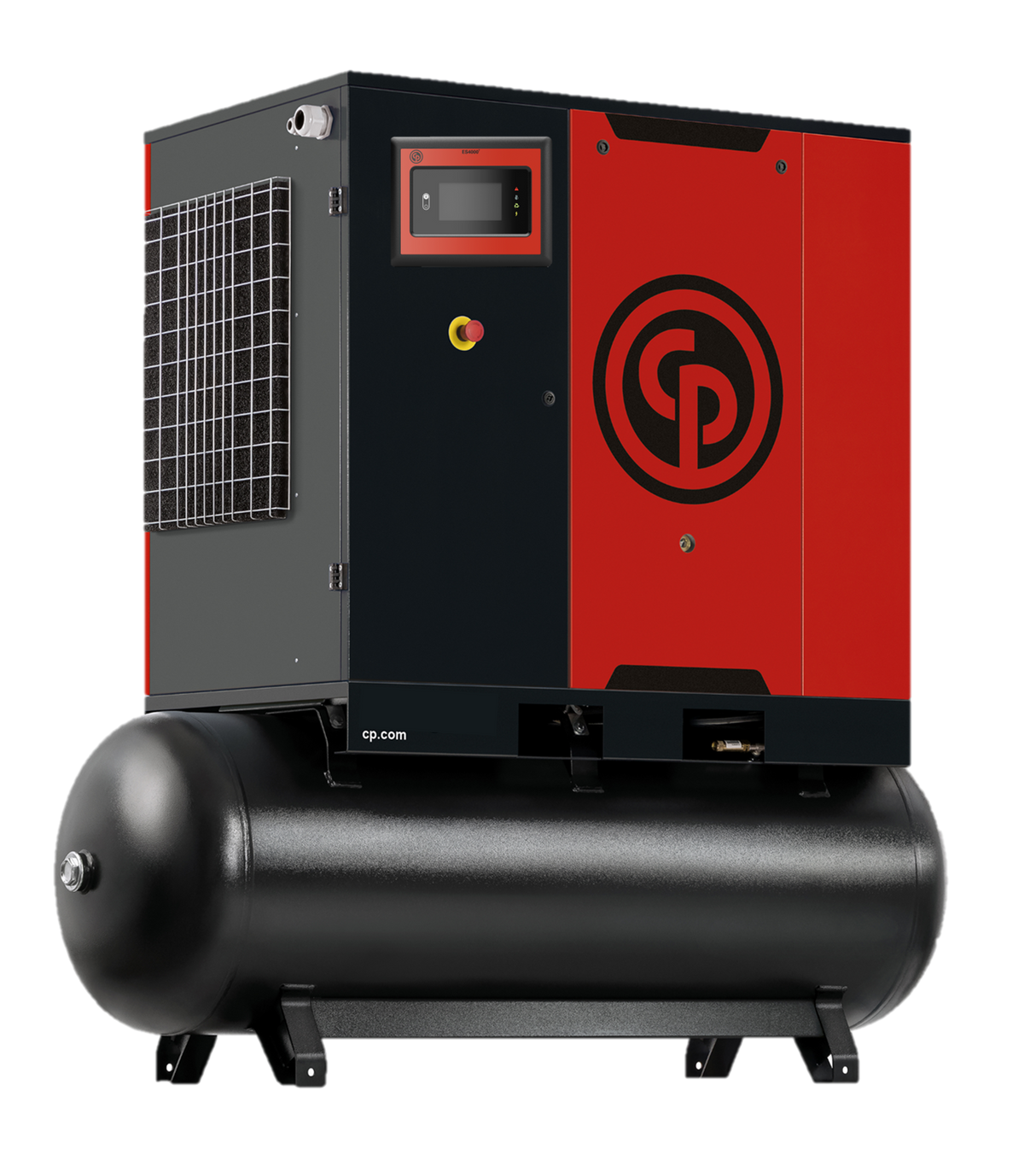 Chicago Pneumatic CPBg 20 HP Tank Mount Rotary Screw Air Compressor | 88.4 CFM@125 PSI, 208-230/460 volt, 3 Phase | 4152030657