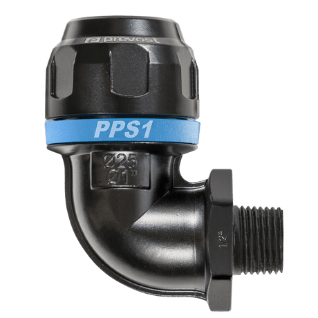 Prevost MNPT Pipe to Threaded Elbow