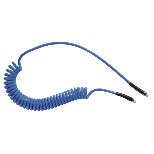 Spiral Hose With Fixed and Rotating Fittings