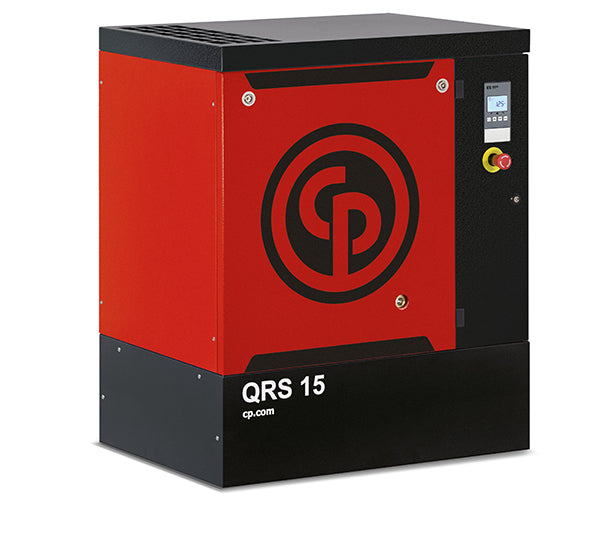 Chicago Pneumatic QRS 15 HP Base Mount Rotary Screw Air Compressor | 54.9 CFM@125 PSI, 208-230/460 volt, 3 Phase | 4152022916