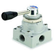 ARO 1/2" NPT 4Way, 3 Position Manual Air Control Valve