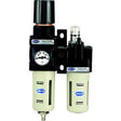 Filter/Regulator - Lubricator w/ 1/4 NPT Ports - Body Size 2