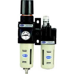 Filter/Regulator - Lubricator w/ 1/4 NPT Ports - Body Size 2